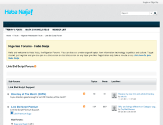 forums.linkbidscript.com screenshot