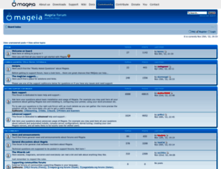 forums.mageia.org screenshot