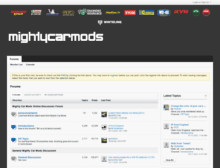 forums.mightycarmods.com screenshot