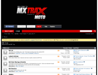 forums.mxtrax.co.uk screenshot