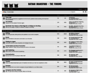 forums.nathanbransford.com screenshot