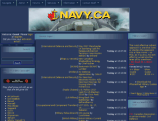 forums.navy.ca screenshot