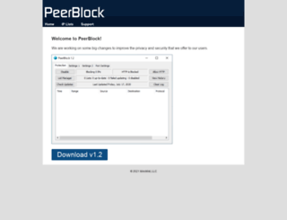 forums.peerblock.com screenshot