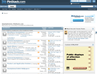 forums.pinstack.com screenshot