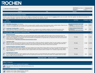 forums.rochenhost.com screenshot