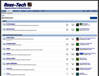 forums.ross-tech.com screenshot