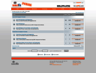 forums.searchfit.com screenshot