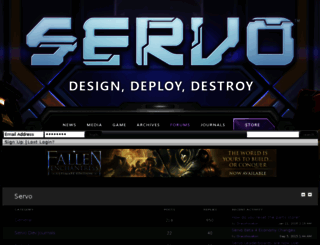 forums.servogame.com screenshot