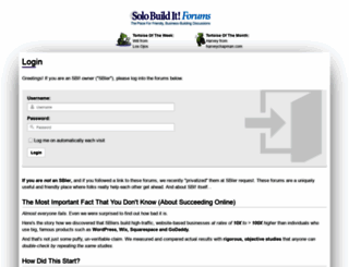 forums.sitesell.com screenshot
