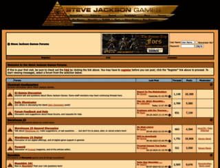 forums.sjgames.com screenshot