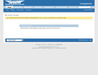 forums.swapa.org screenshot
