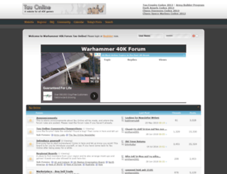 forums.tauonline.org screenshot