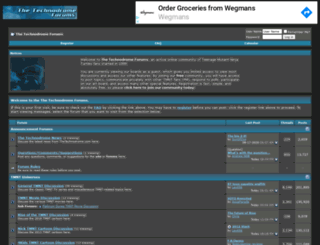 forums.thetechnodrome.com screenshot