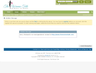 forums.thewomentalk.com screenshot