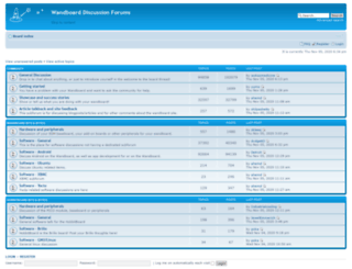 forums.wandboard.org screenshot