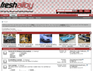 forums2.freshalloy.com screenshot