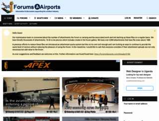 forums4airports.com screenshot