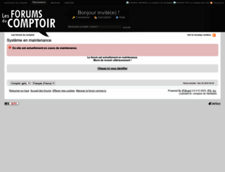 forumsducomptoir.com screenshot