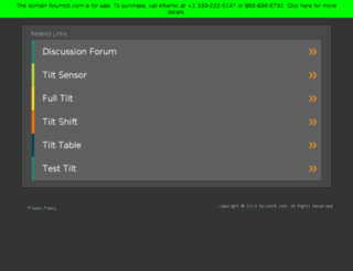 forumtilt.com screenshot