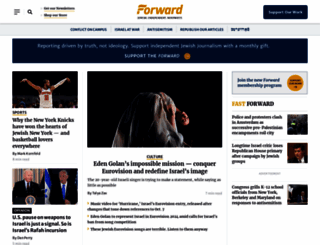 forward.com screenshot