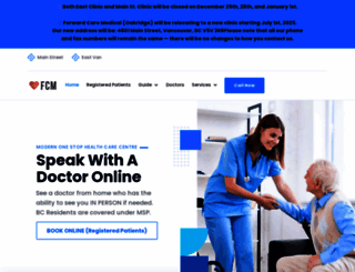 forwardcaremedical.com screenshot