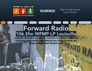 forwardradio.org screenshot