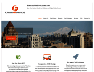 forwardwebsolutions.com screenshot