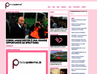 forzapalermo.it screenshot