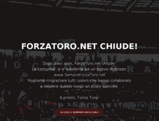 forzatoro.net screenshot