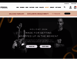 fossil.co.id screenshot
