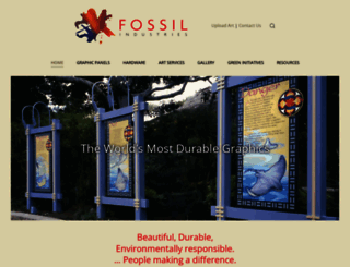 fossilgraphics.com screenshot