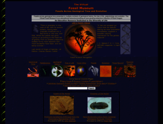 fossilmuseum.net screenshot