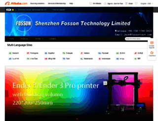 fossontech.en.alibaba.com screenshot