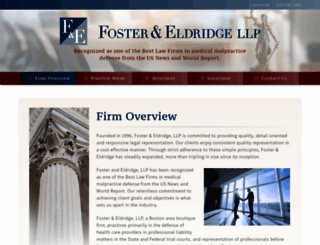 foster-eldridge.com screenshot