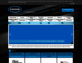 foster-fridge.com screenshot
