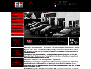 fosterandheanesltd.co.uk screenshot