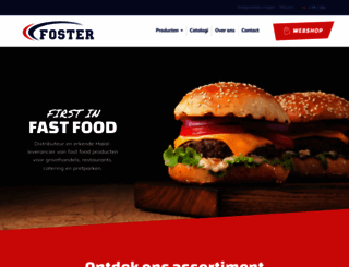 fosterfastfood.be screenshot