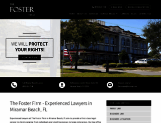 fosterfirm.com screenshot