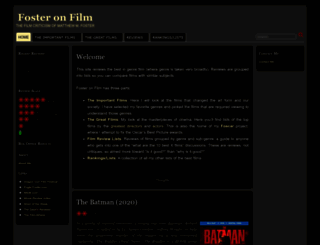fosteronfilm.com screenshot