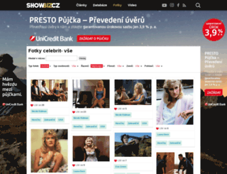 fotky.showbiz.cz screenshot