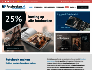 fotoboeken.nl screenshot