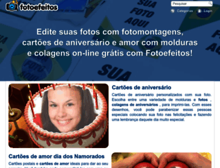 fotoefeitos.com screenshot