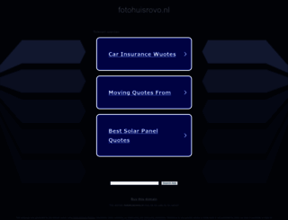 fotohuisrovo.nl screenshot