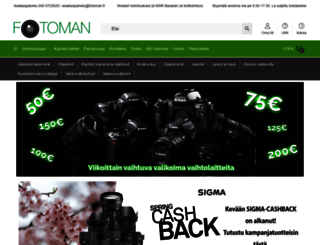 fotoman.fi screenshot