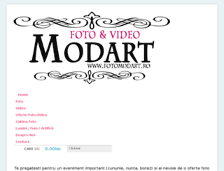 fotomodart.ro screenshot