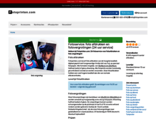fotoprinten.com screenshot