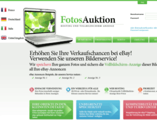 fotos-auktion.com screenshot