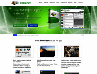 fotosizer.com screenshot
