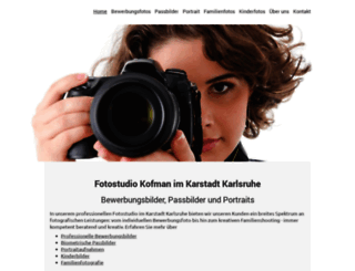 fotostudio-kofman.de screenshot
