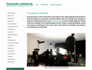 fotostudio-zubehoer.de screenshot